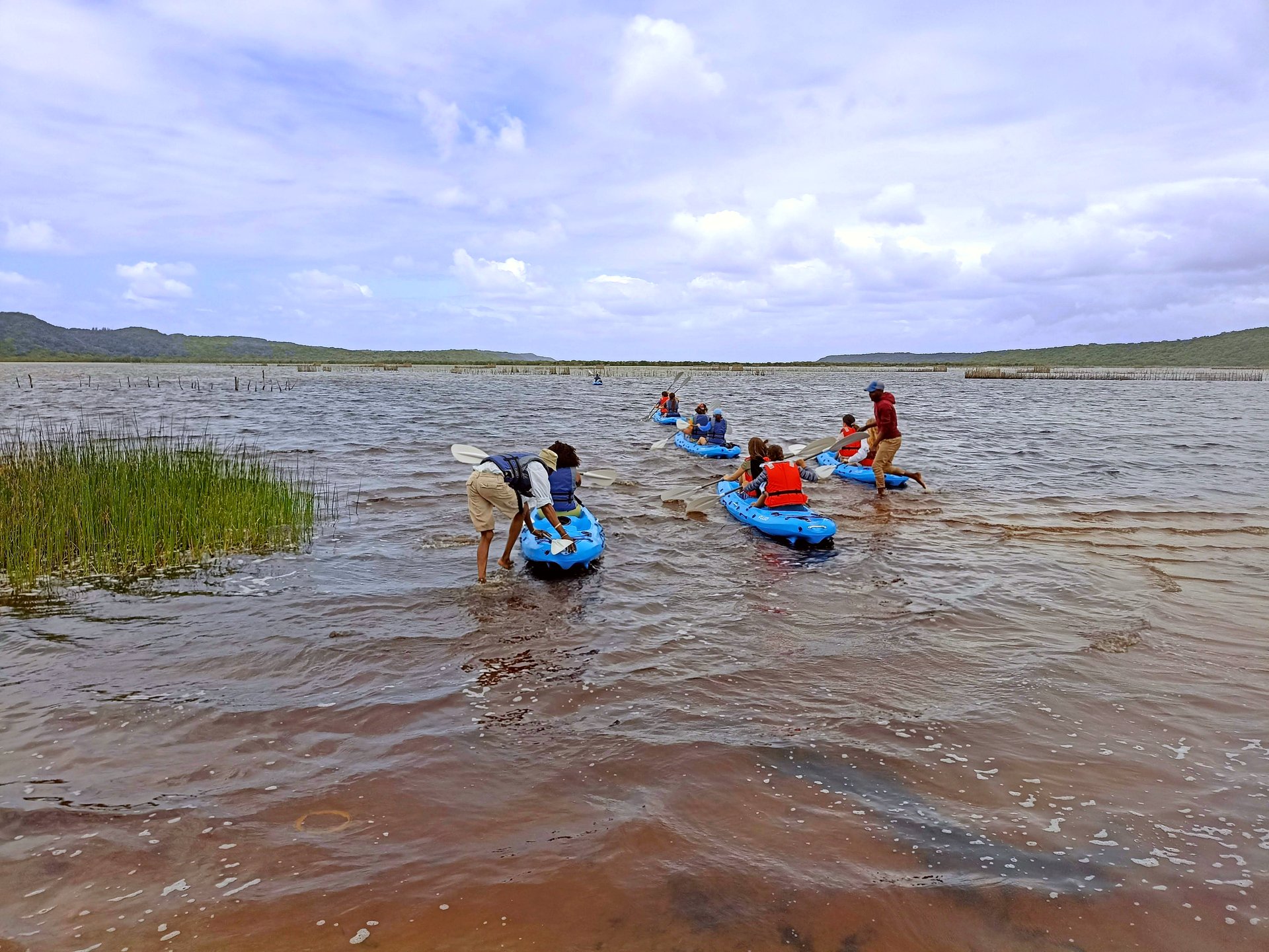 Kayak Safari at Kosi Bay